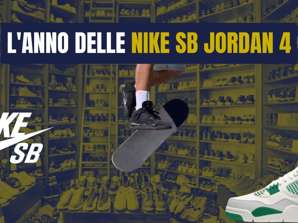 2023, l’anno del ritorno delle Nike SB Air Jordan: pronta la release di due Jordan 4